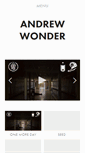 Mobile Screenshot of andrewwonder.com