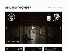 Tablet Screenshot of andrewwonder.com